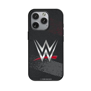WWE Logos Steel MagSafe Compatible Cell Phone Case for Apple iPhone - 1 of 4