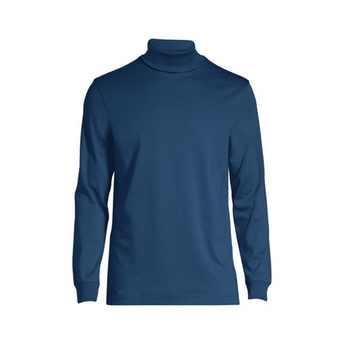 Lands' End Men's Big And Tall Super Soft Supima Turtleneck - 2x Big ...