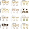 12 Pairs of Women's Bow Earrings Pearl Rhinestone Drop Dangle Earrings Dainty Trendy Earrings Wedding Party Jewelry Gifts - 4 of 4