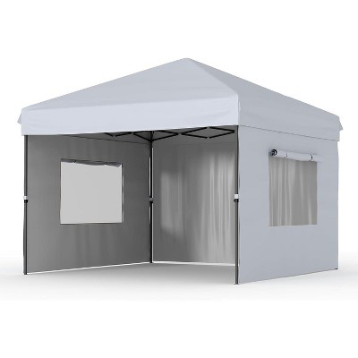 Pop-Up Canopy, Foldable Outdoor Sunshade Shelter, One-Push Setup Tent for Events, Parties, Camping and Commercia