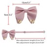 INSPIRE CHIC Men's Ribbon Leaf Pendant Pre-tied Fashion Bow Ties Necktie 1 Pc - 2 of 4