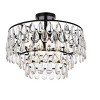 Elegant Lighting Mila 18 inch flush mount in black - 3 of 4