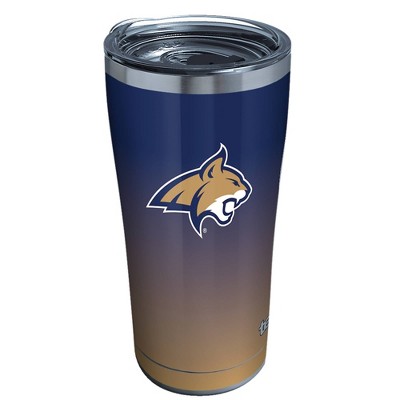 NCAA Montana State Bobcats 20oz Ombre Stainless Steel Tumbler with Lid