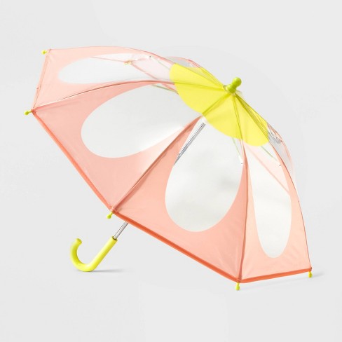 Toddler Girls' Floral Stick Umbrella - Cat & Jack™ Pink