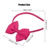 Unique Bargains Bow Headband Fashion Cute Polyester Hairband for Teenager 5.9x4.4 Inch - 4 of 4