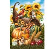 Briarwood Lane Fall House Flag 40x28 For Outdoor Cornucopia and Critters For Fall House Flag - 3 of 4