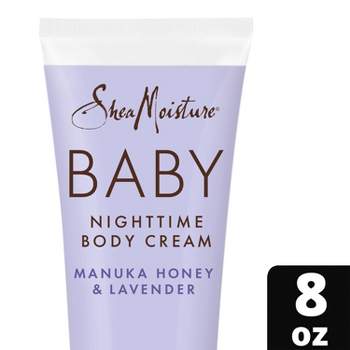 SheaMoisture Baby Manuka Honey & Lavender Nighttime Body Cream for Delicate Skin - 8oz