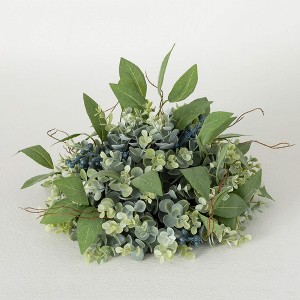 Sullivans Artificial 8.5" Eucalyptus & Sage Orb - 1 of 3