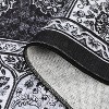 Washable Area Rug Rugs, Vintage Area Rug for Bedroom, Distressed Traditional Rugs, Foldable Thin Mat, Large Indoor Area Rugs - 3 of 4