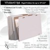Advanced Organizing Systems - The VFolder43 8pk for Flat Document Storage up to 30”x42”. Use with the VFile43 - 3 of 4