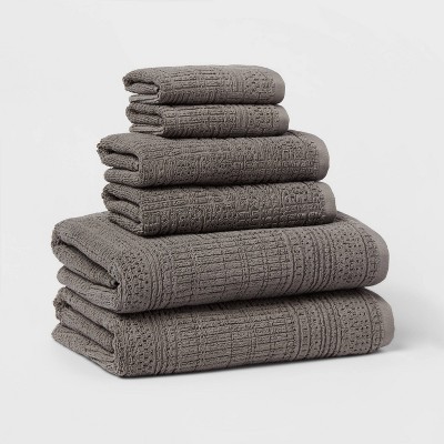 Moda at Home Allure Towel Collection, Light Grey – Ziggy's at Home