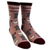 Crazy Dog T-Shirts Women's Espresso Depresso Socks Funny Cute Coffee Cup Pot Graphic Novelty Footwear - 2 of 4