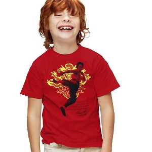 Boys' Short Sleeve Bruce Lee Immortal Dragon T-Shirt - 1 of 4