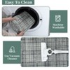 Farmhouse Area Rug, Washable Non-Slip Plaid Rug ¨C Soft Large Living Room Carpet for Bedroom, Office, Nursery - 4 of 4