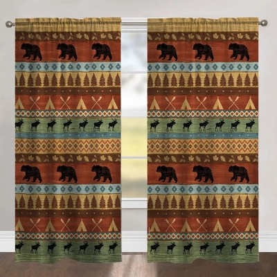 Laural Home Bear Lodge 84" Room Darkening Window Panel