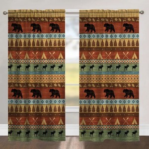 Laural Home Bear Lodge 84" Room Darkening Window Panel - 1 of 1