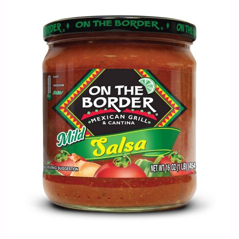 On The Border Mild Salsa - 16oz : Target