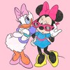 Girl's Disney Minnie and Daisy T-Shirt - 2 of 4