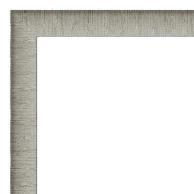 Elegant Brushed Pewter Narrow Wall Picture Frame 11x14