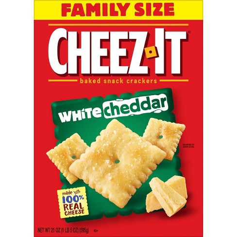 Cheez-It White Cheddar Baked Snack Crackers - 21oz - image 1 of 4