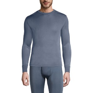 Lands' End Men's Silk Long Underwear Crew Neck - 1 of 4