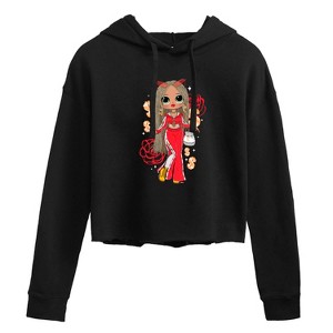 Women's - LOL Surprise! - Money & Swag Cropped Graphic Hoodie - 1 of 3