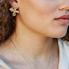 Sanctuary Project Statement Flower Stud Earrings Gold - 2 of 4