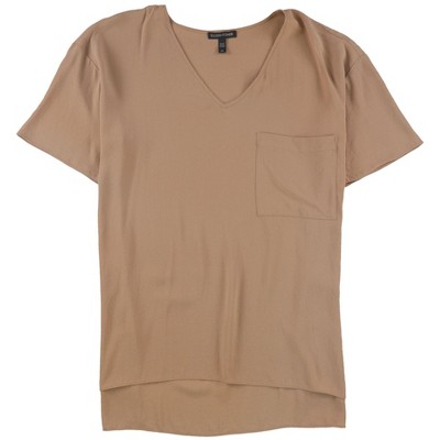 Eileen Fisher Womens Silk Basic T-Shirt