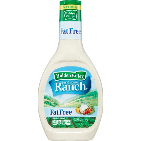 Hidden Valley Fat Free Ranch Dressing Nutrition Facts | Blog Dandk