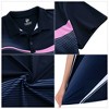 YESFASHION Womens Golf Polo Shirts Collared Short Sleeve T Shirt Lightweight 2025 Moisture Wicking Polo Casual 3 Buttons Outfits - 4 of 4