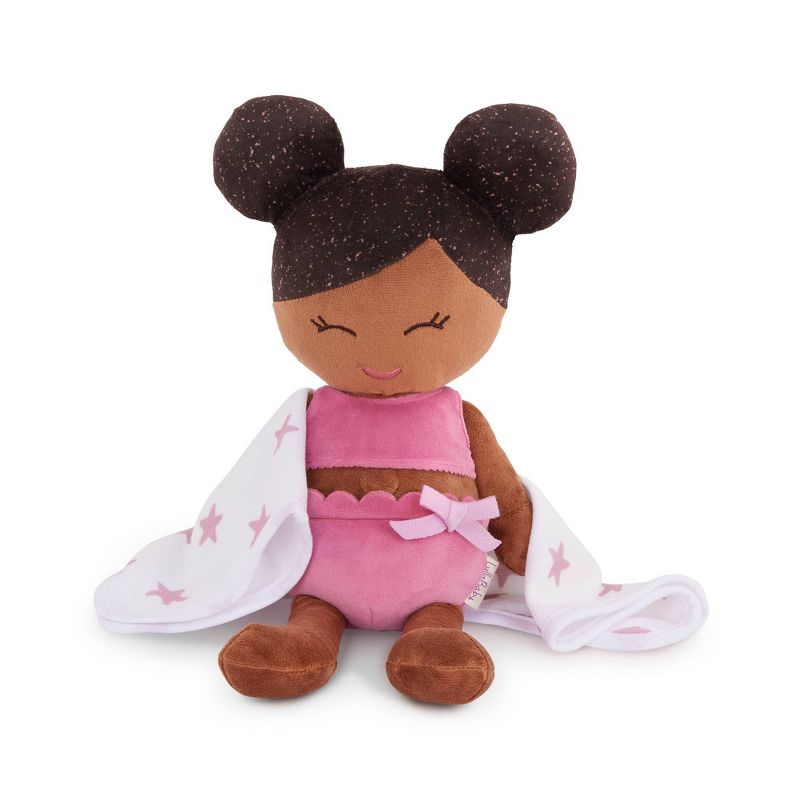 LullaBaby Bath Plush Doll for Real Water Play - Dark-Brown Hair, 5 of 7