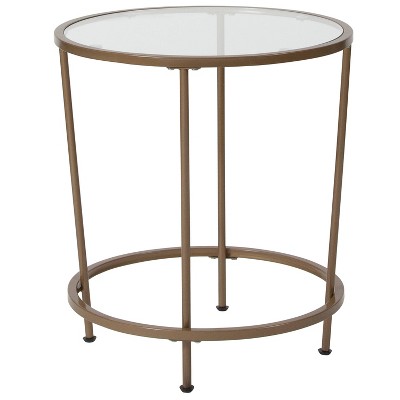 Astoria End Table Gold - Riverstone Furniture