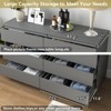 CIPACHO Modern White 6-Drawer Dresser - Roomy Double Dresser for Home - 4 of 4