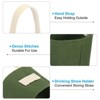 Unique Bargains Reusable Portable Canvas Coffee Cup Sleeve for Hiking 3 Pcs - 4 of 4
