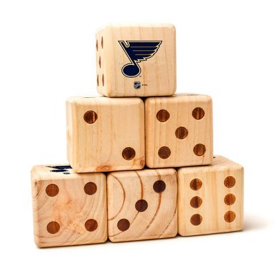 NHL St. Louis Blues Yard Dice