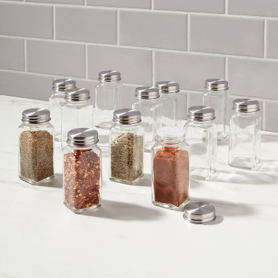 3oz 12pk Square Spice Jar Set - Threshold&#8482;