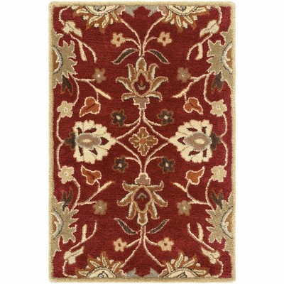 Mark & Day Eckville 6'x9' Rectangle Tufted Indoor Area Rugs Burgundy ...