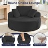 Mjkone Corduroy Lazy Sofa Bean Bag Chair,Sponge Chaise Lounge Chair Indoor,Modern Sleeper Chair for Living Room Bedroom Office - 4 of 4