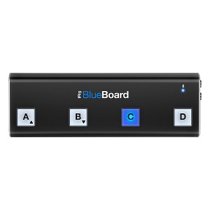 IK Multimedia iRig BlueBoard Bluetooth Wireless MIDI Foot Controller for iOS and Mac - 1 of 4