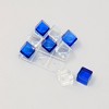TopComfy Decorative Object Abstract Sculptures Set of 2 Modern Geometric Design for Table, Blue, 8"*8"*3.5" - 4 of 4