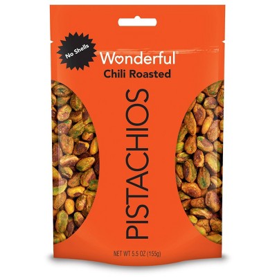 Wonderful Pistachios No Shells Chili Roasted - 5.5oz