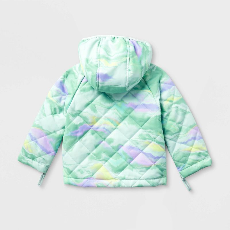 Toddler Adaptive Quilted Jacket - Cat & Jack™, 3 of 6