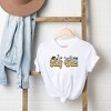 Simply Sage Market Women's Stay Wild Colorful Flowers Short Sleeve Graphic Tee - 3 of 4