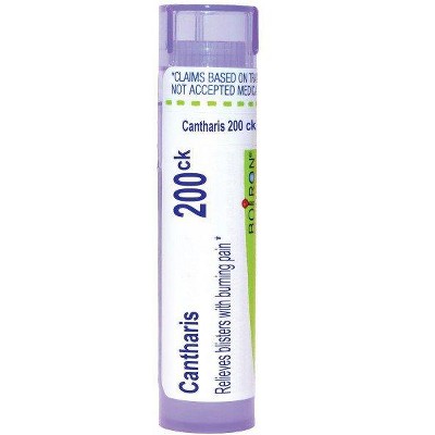 Cantharis 200CK by Boiron Homeopathic Single Medicine For First Aid  -  80 Pellet