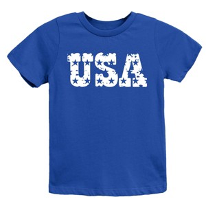 The Juniper Shop USA Distressed Stars Youth Short Sleeve Tee - 1 of 4