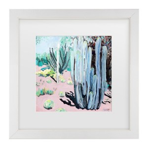 Trademark Fine Art - Meredith Howse Succulent Society Matted Framed Art - 1 of 4