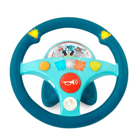 Play and Learn Driver Baby Steering Wheel with Lights Sounds Toddler Musical Toy 
