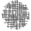 Cheung's Iquara Small Round Metal Wall Art Black - 2 of 4