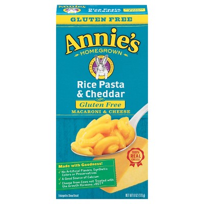 Annie's Gluten Free Rice Pasta & Cheddar Macaroni & Cheese - 6oz