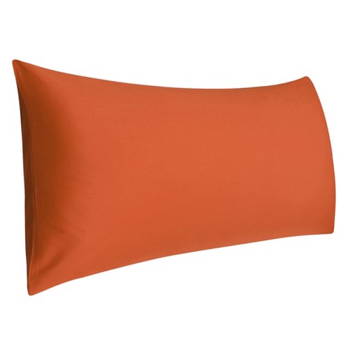 Burnt orange body outlet pillow cover